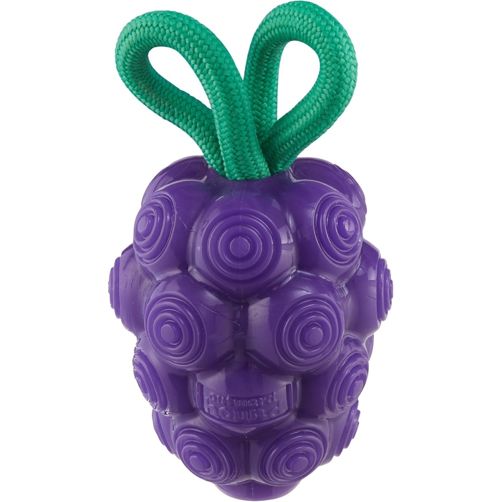 image:imageOutward Hound Gummiez Peach Ring 2in1 Dental Dog Chew Toy and Treat Stuffer Game Peach ScentGrape
