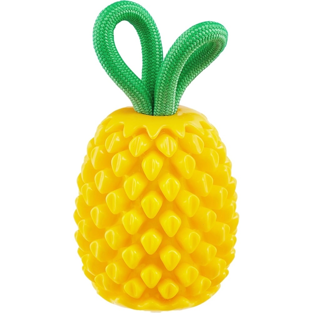 image:imageOutward Hound Gummiez Peach Ring 2in1 Dental Dog Chew Toy and Treat Stuffer Game Peach ScentPineapple