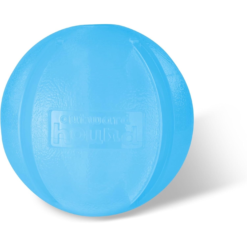 image:imageOutward Hound OrbeeTuff Mazee Interactive Dog Puzzle Toy Treat Dispensing Slow Feeder Ball Green 47InchBlue