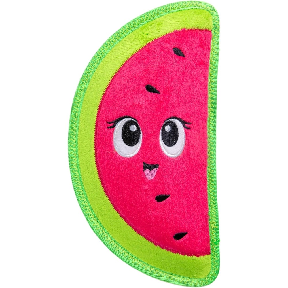 image:imageOutward Hound Tough Skinz Durable Squeaky Dog Toy with Two Tough Layers Strawberry Red MediumWatermelon
