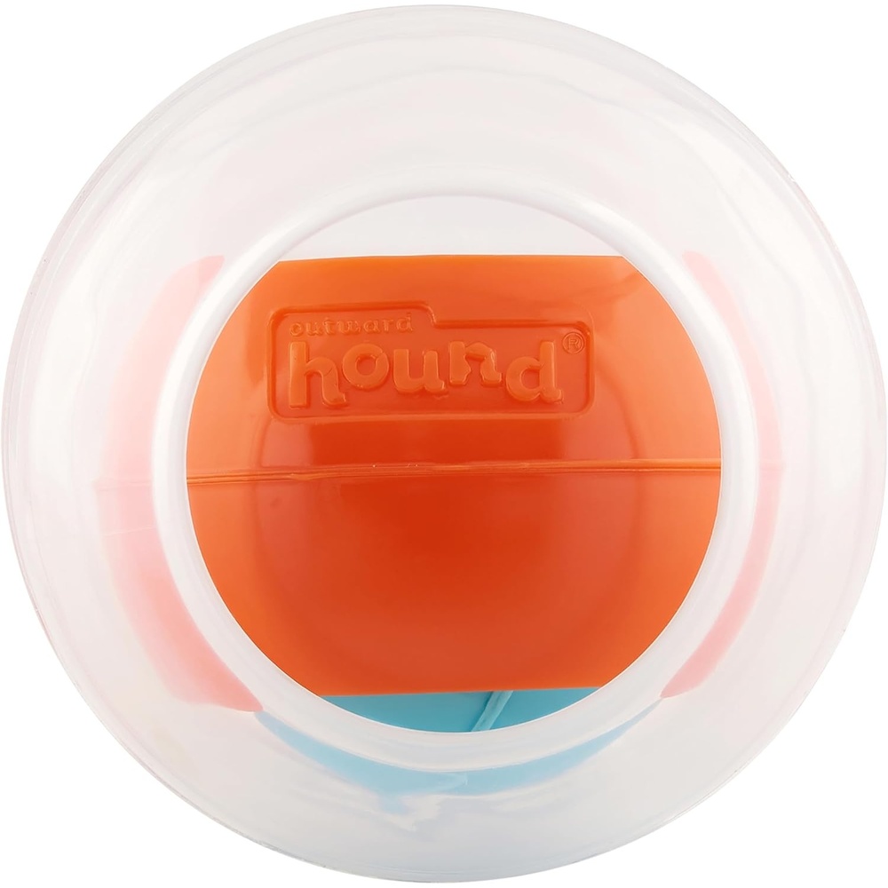 image:imageOutward Hound by Nina Ottosson AMaze Ball Dog Treat Puzzle Ball Level 2 Intermediate 846 Diameter GreenBlue