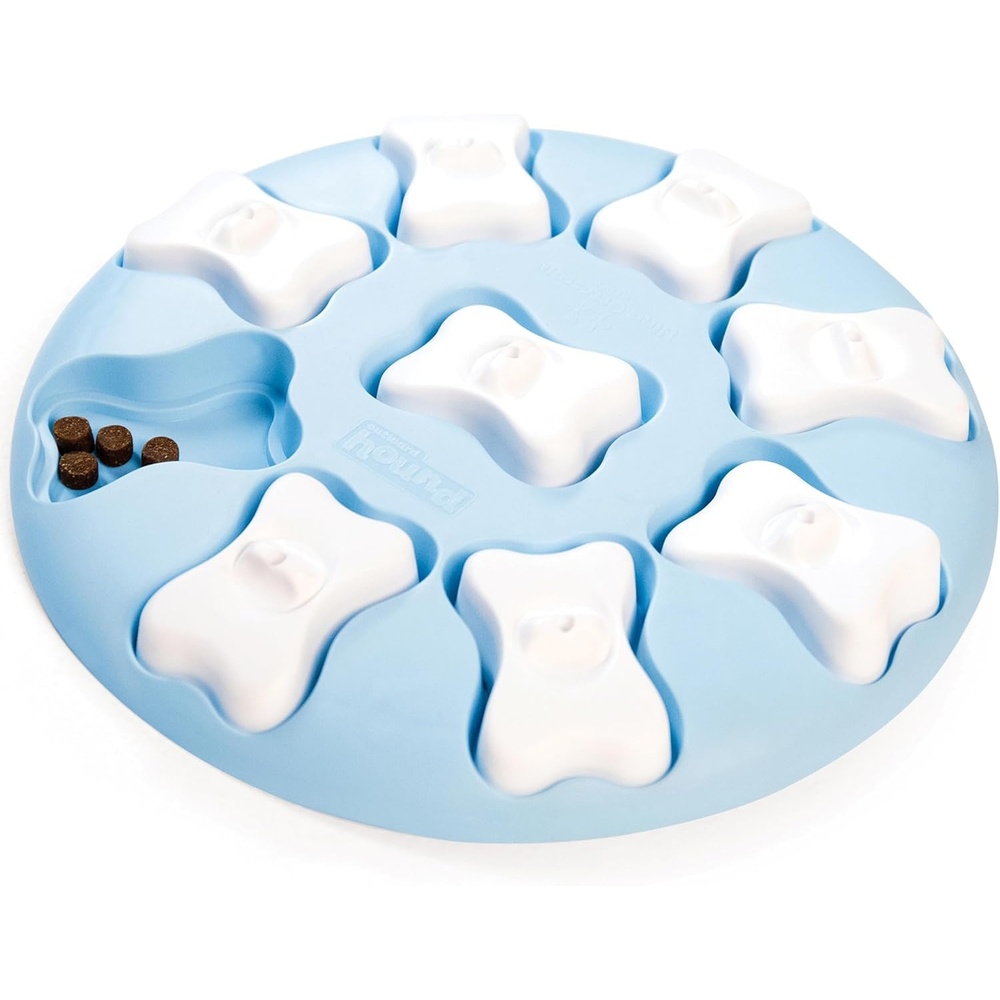 image:imageOutward Hound by Nina Ottosson Puppy Smart Treat Puzzle Enrichment Toy Level 1 Beginner Blue