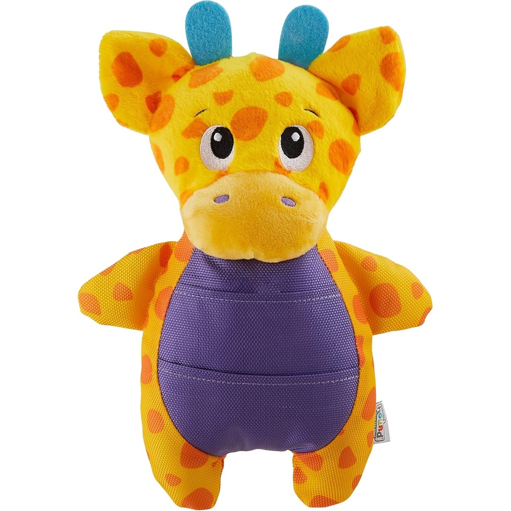 image:imageOutward Hound by Nina Ottosson Twistiez Interactive Plush Dog Treat Puzzle Monster BluePuzzle Palz Giraffe