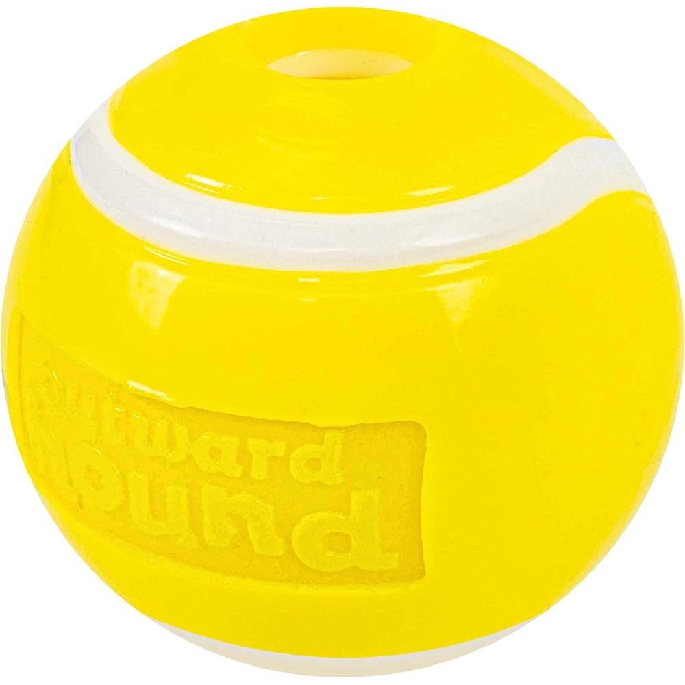 image:imageOutward Hound by Planet Dog Football Durable TreatDispensing Dog Ball Interactive Fetch Toy OrbeeTuff Mint Scented BPAFree for Indoor amp Outdoor Play BrownTennis Ball