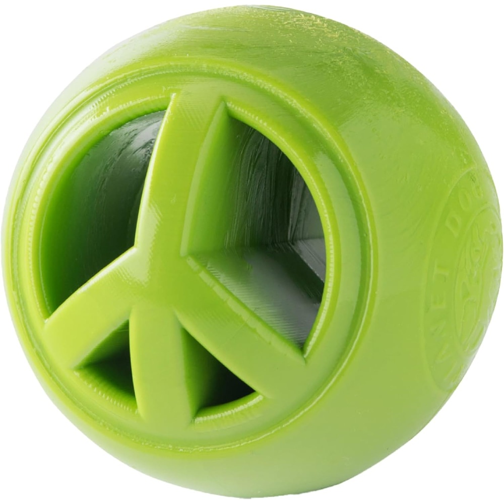 image:imageOutward Hound by Planet Dog Snoop Dog Toy TreatDispenser Puzzle Ball Interactive Slow Feeder Medium to Large Dogs Bouncy amp MintInfused Blue 5Green Nook Works with Large Snoop