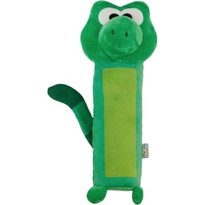 image:imageOutward Hound Bottle Bros Elephant Dog Toy 79 Inch Plush Squeaky amp Crackle Toy for Dogs Interactive Fetch amp Engaging Solo Play Small Purple12 Green Alligator