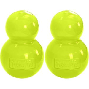 image:imageOutward Hound DoubleTuff Stuffable Dog Toy Large 5Inch Green  Treat Dispensing Chew Ball for Medium to Large Dogs Interactive Puzzle for Enrichment amp Slow FeedingGreen
