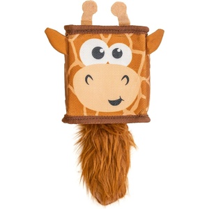 image:imageOutward Hound Fire Biterz Turtle Plush Firehose Material Interactive Dog Toy MediumBrown Giraffe