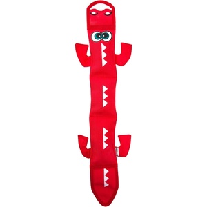 image:imageOutward Hound Fire Biterz Turtle Plush Firehose Material Interactive Dog Toy MediumRed Dragon