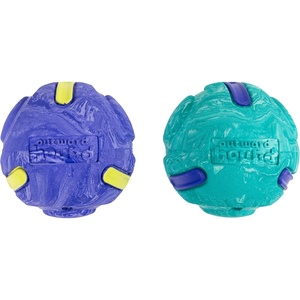 image:imageOutward Hound FlyFetch Rubber Fetch Ballz Dog Toy Bounces amp Floats Launcher Compatible 26 2Pack