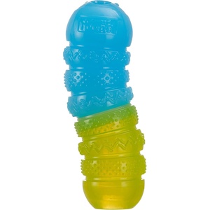 image:imageOutward Hound Gummiez Peach Ring 2in1 Dental Dog Chew Toy and Treat Stuffer Game Peach ScentGummiez Worm