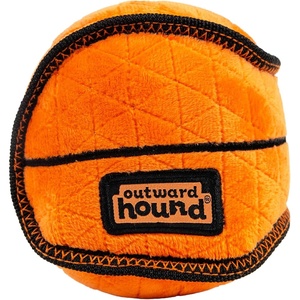 image:imageOutward Hound Xtreme Seamz Dog Toy Reinforced Seams amp Multiple Stitching Durable Plush with Squeakers Basketball 47