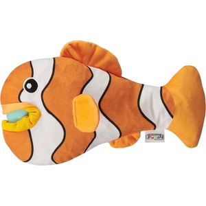 image:imageOutward Hound by Nina Ottosson Snack Palz Interactive Plush Dog Puzzle with Treat Ball Cactus GreenClownfish