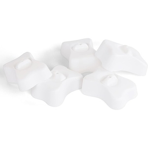 image:imageOutward Hound by Nina Ottosson Tower of Treats Level 4 Expert Dog Treat Puzzle for Enrichment OrangeExtra Bones White  5 Pack