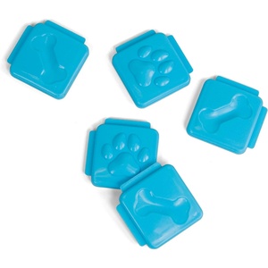 image:imageOutward Hound by Nina Ottosson Tower of Treats Level 4 Expert Dog Treat Puzzle for Enrichment OrangeExtra Tiles Blue