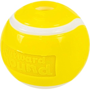 image:imageOutward Hound by Planet Dog Football Durable TreatDispensing Dog Ball Interactive Fetch Toy OrbeeTuff Mint Scented BPAFree for Indoor amp Outdoor Play BrownTennis Ball