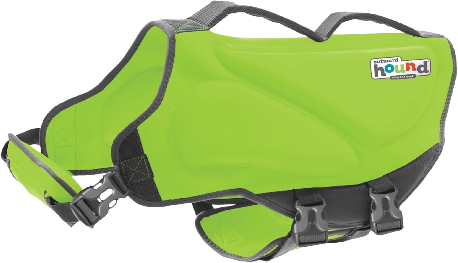 image:imageOutward Hound Dawson Swim Green Dog Life Jacket MediumGreen