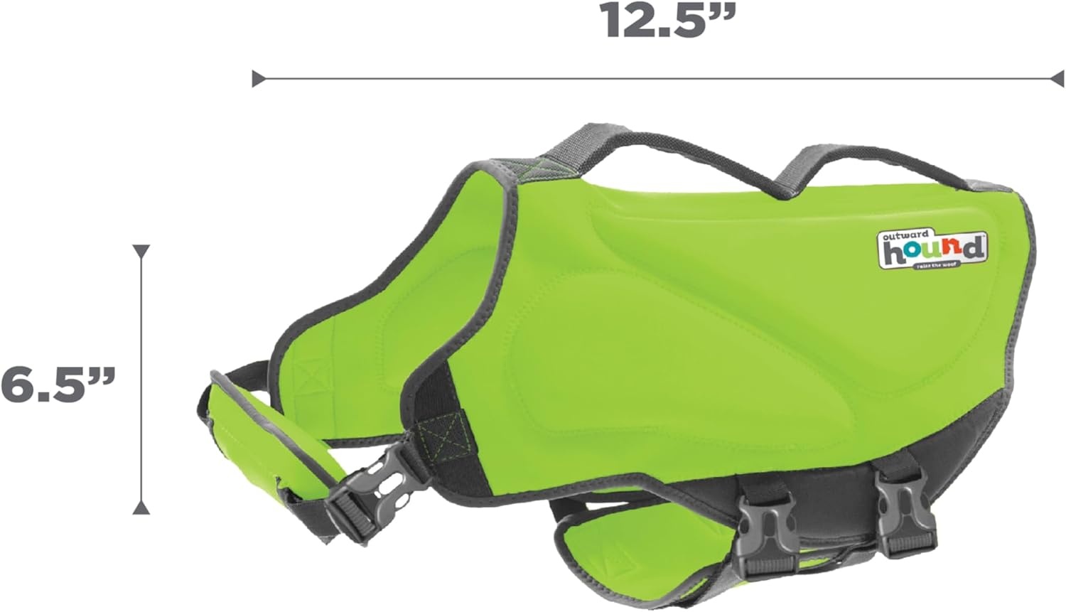 image:imageOutward Hound Dawson Swim Green Dog Life Jacket MediumGreen