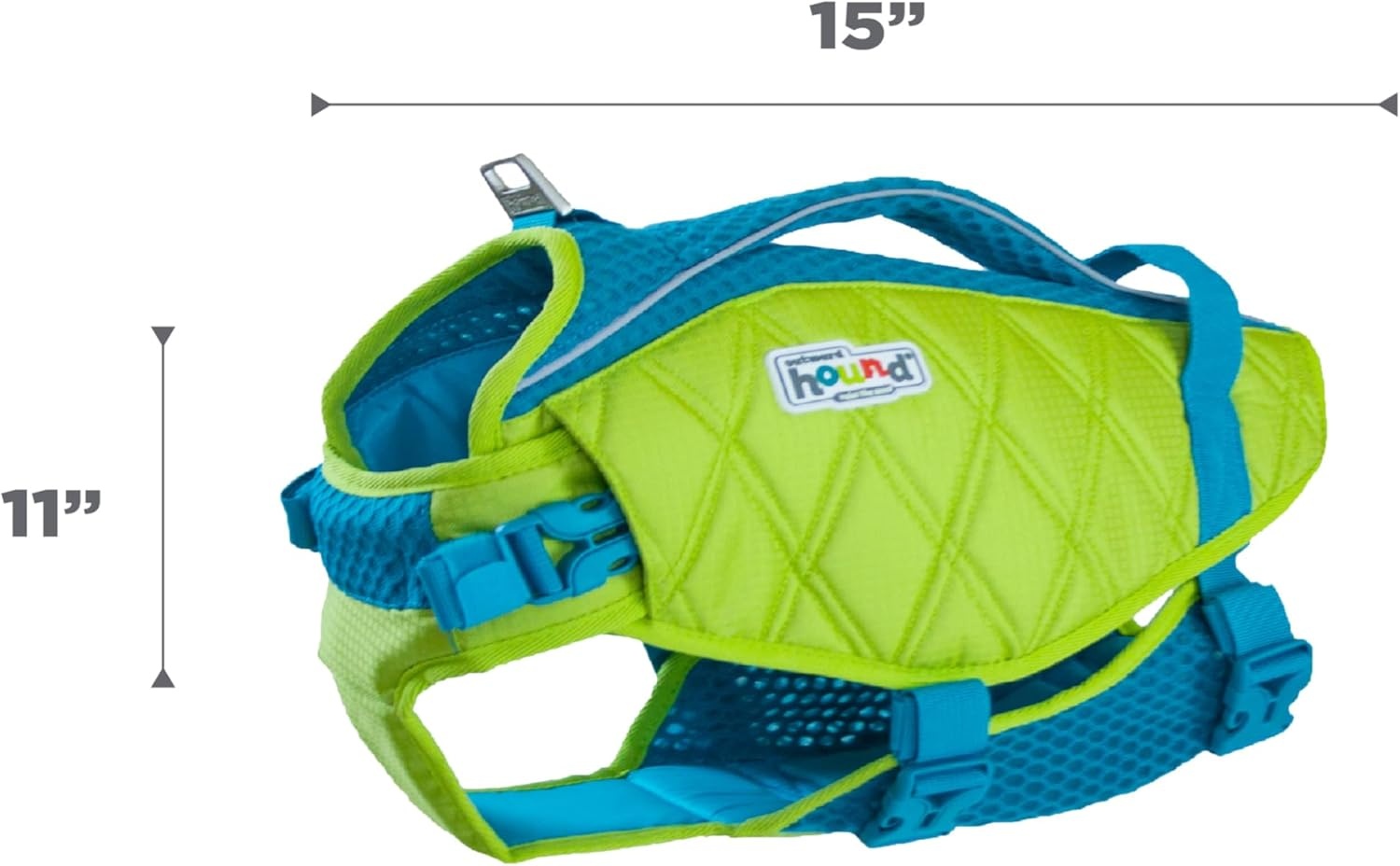 image:imageOutward Hound Dawson Swim Green Dog Life Jacket MediumGreen Standley