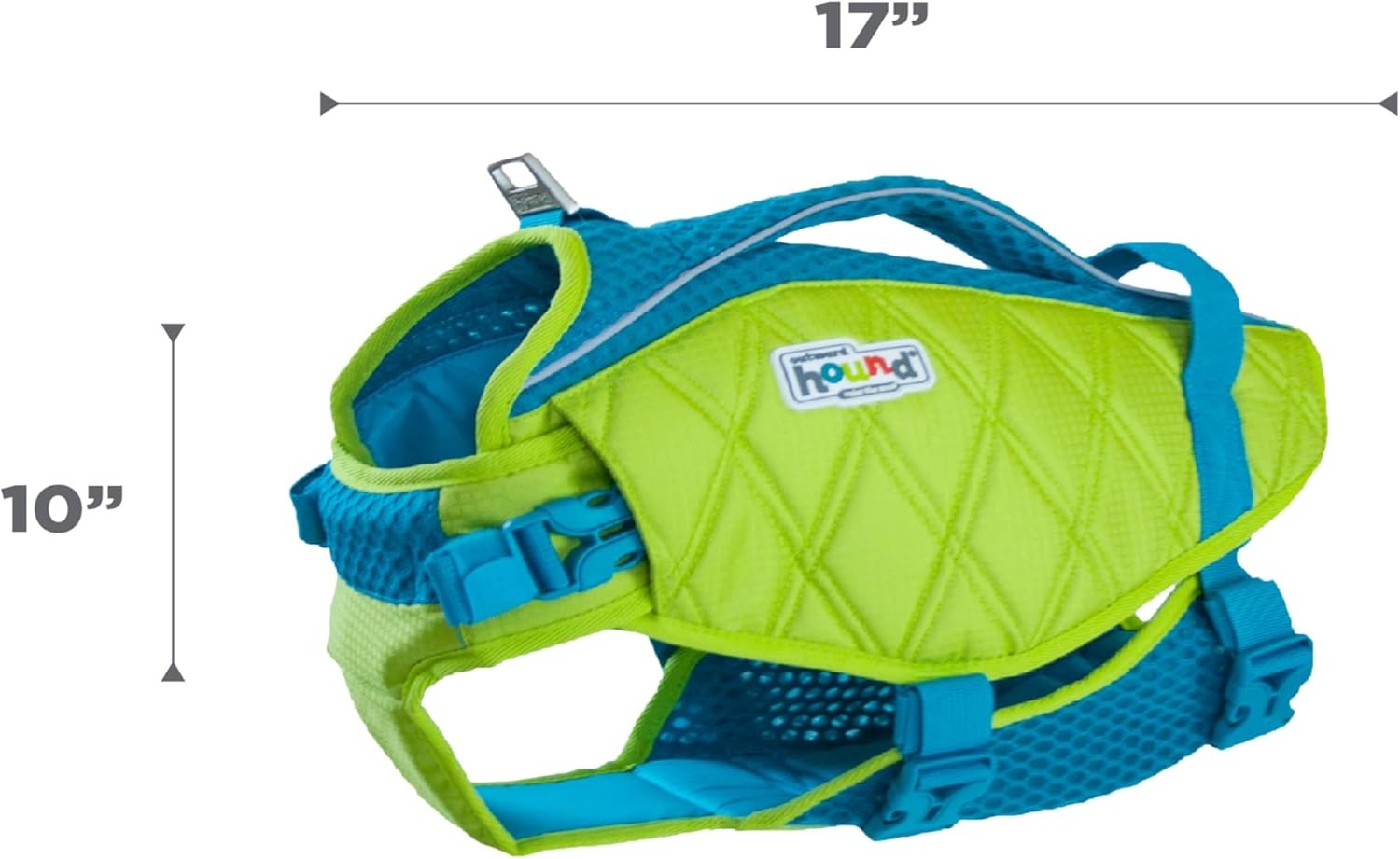 image:imageOutward Hound Dawson Swim Green Dog Life Jacket MediumGreen Standley