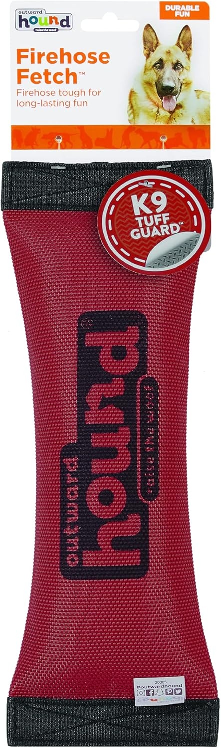 image:imageOutward Hound Firehose Fetch Dog Toy LargeMedium Pack of 1