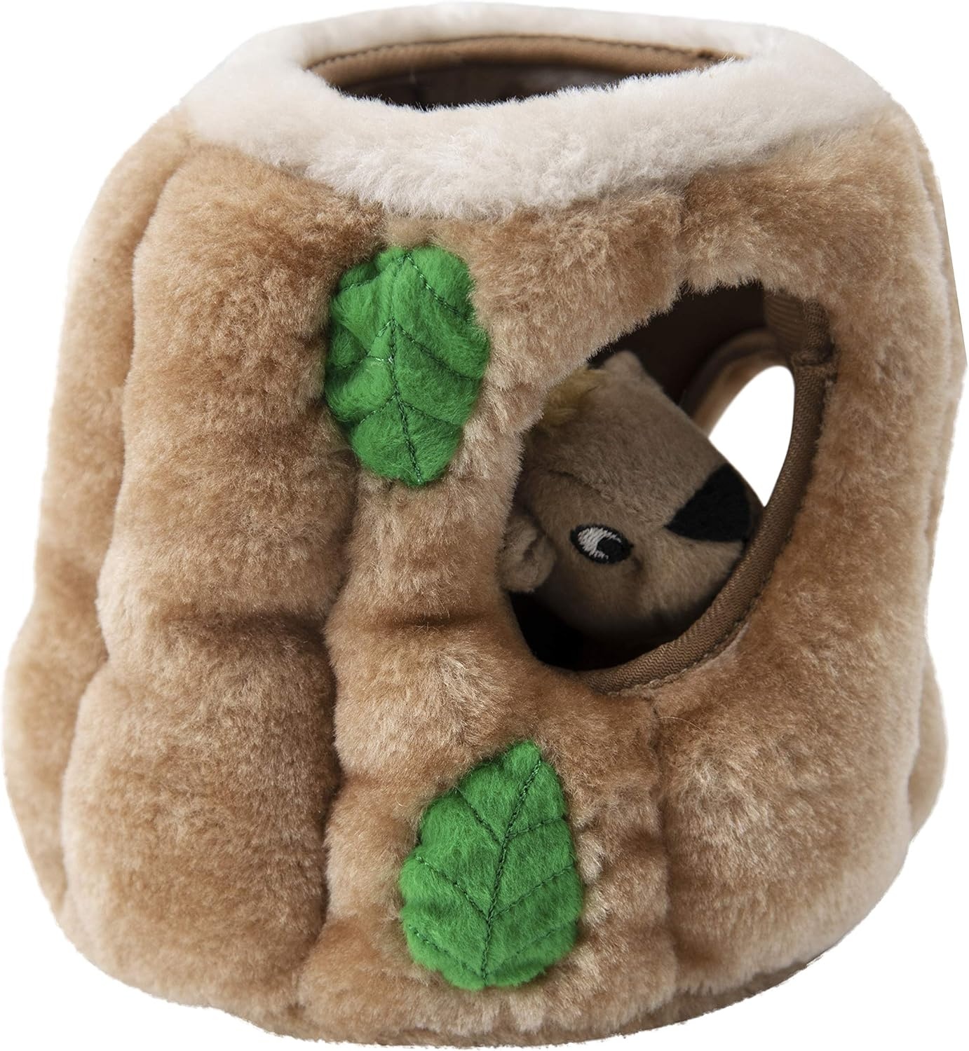 image:imageOutward Hound HideASquirrel Dog Toy Interactive 2in1 Plush Puzzle with 6 Squeaky Removable Squirrels XLargeSquirrel