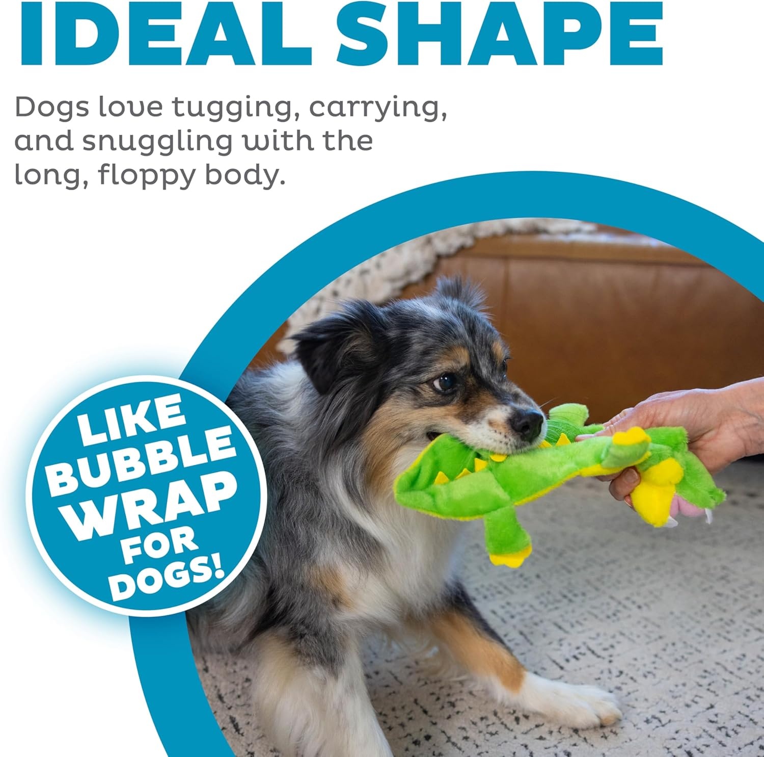image:imageOutward Hound Squeaker Matz Plush Gator Dog Toy XLSqueaker Matz Gator