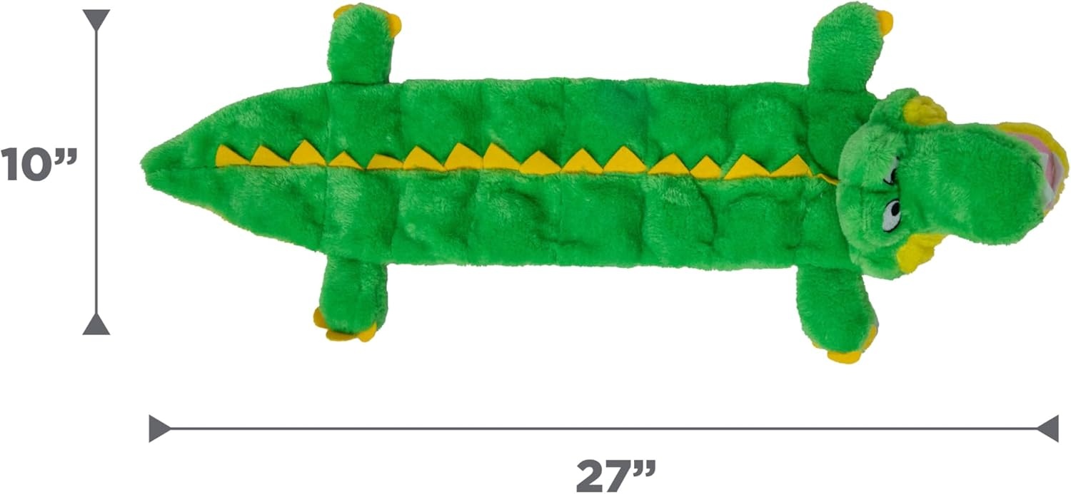 image:imageOutward Hound Squeaker Matz Plush Gator Dog Toy XLSqueaker Matz Gator