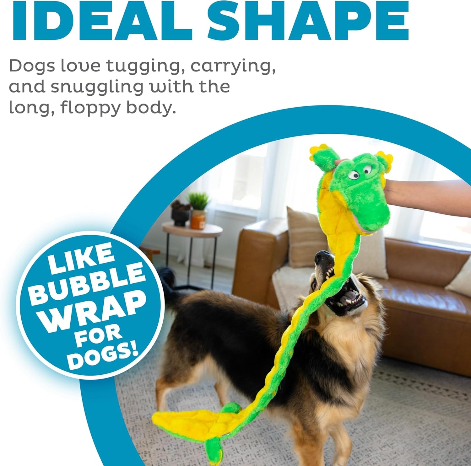 image:imageOutward Hound Squeaker Matz Plush Gator Dog Toy XLSqueaker Matz Gator