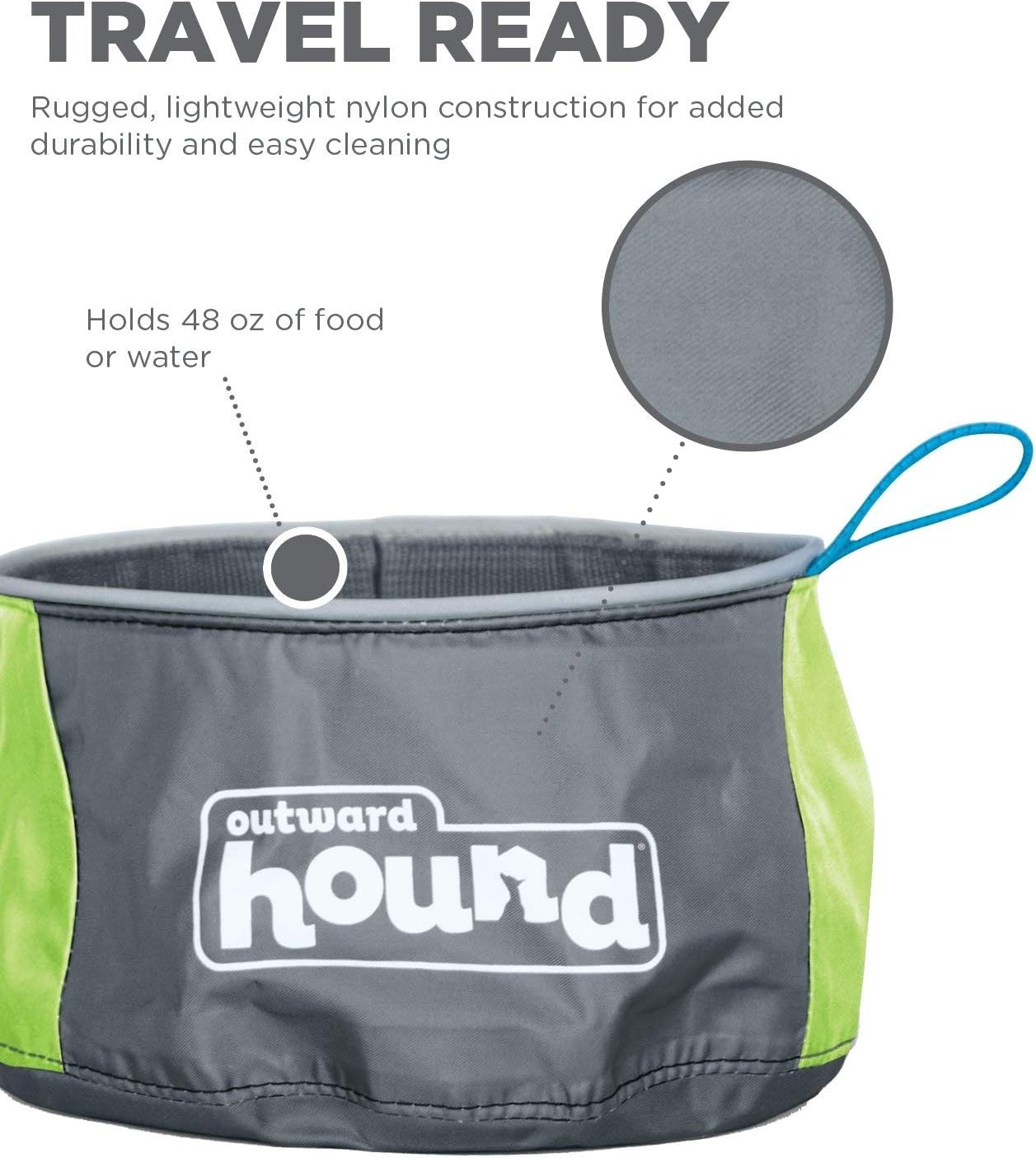 image:imageOutward Hound Treat Tote HandsFree Dog Training PouchPort A Bowl