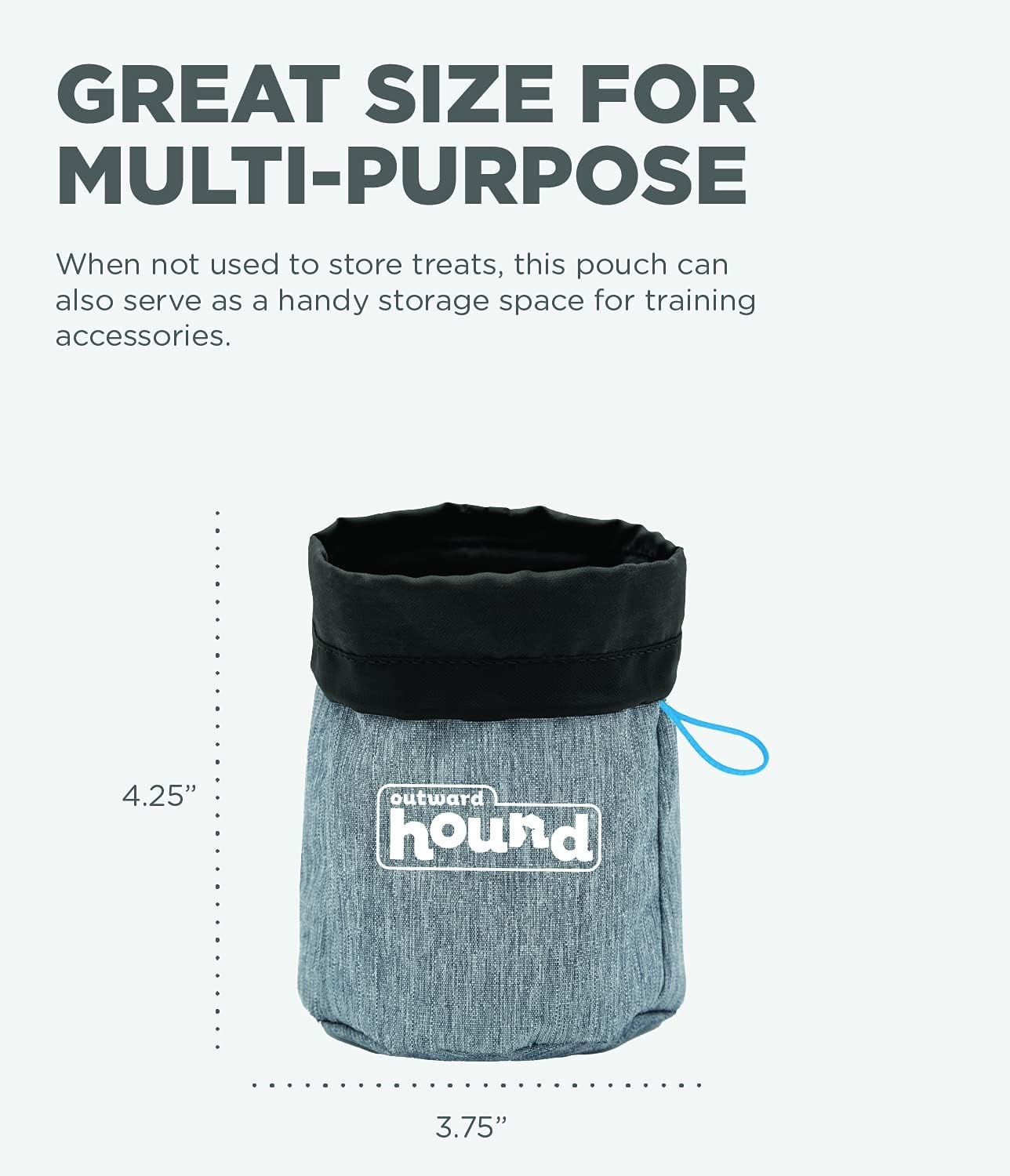 image:imageOutward Hound Treat Tote HandsFree Dog Training PouchTreat Bag