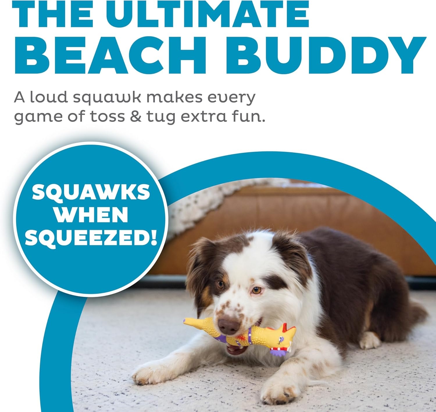 image:imageOutward Hound by Charming Pet Squawkers Earl Latex Squeaky Rubber Chicken Dog Toy Funny Interactive Holiday Toy for Dogs Large SizeHenrietta