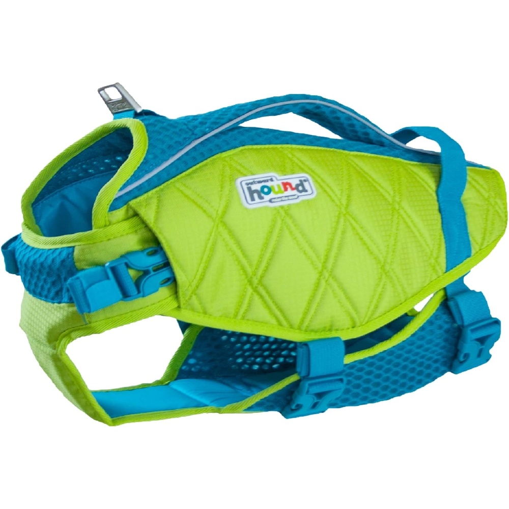 image:imageOutward Hound Dawson Swim Green Dog Life Jacket MediumGreen Standley