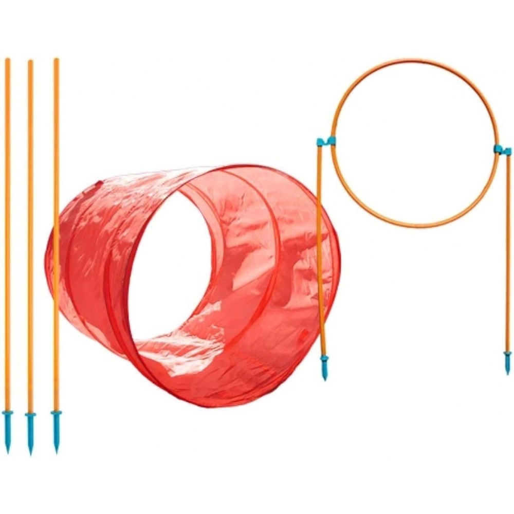image:imageOutward Hound Zip amp Zoom Indoor Dog Agility Training Kit for DogsOrange