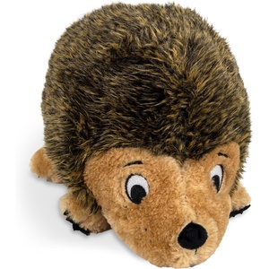 image:imageOutward Hound Hedgehogz Stuffed Dog Toy  Soft Plush Hedgehog Grunts amp Squeaks Medium 9 x 5 x 65Dog Plush Hedgehogz