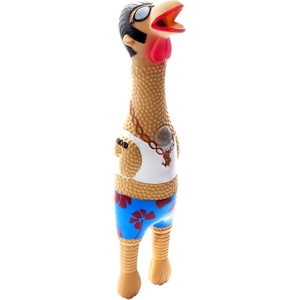 image:imageOutward Hound by Charming Pet Squawkers Earl Latex Squeaky Rubber Chicken Dog Toy Funny Interactive Holiday Toy for Dogs Large SizeEarl