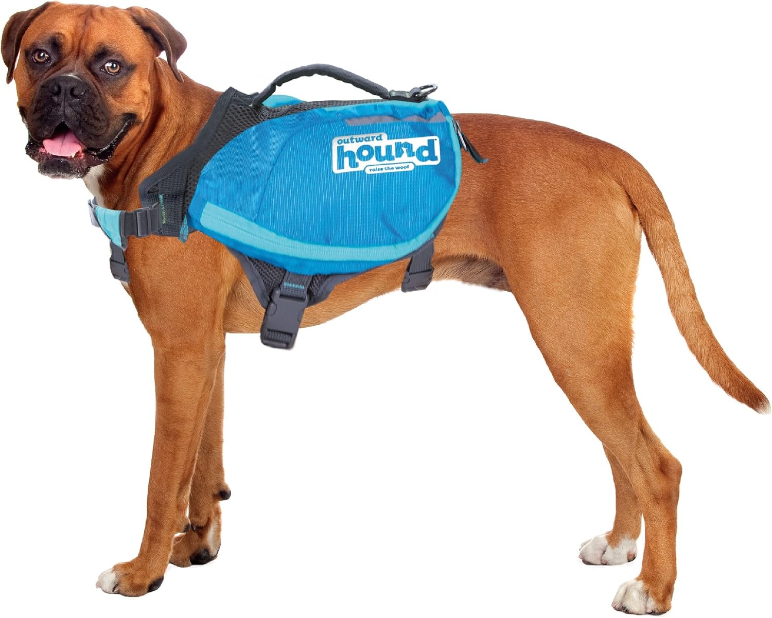 image:imageOutward Hound DayPak Blue Dog Saddleback Backpack LargeBlue