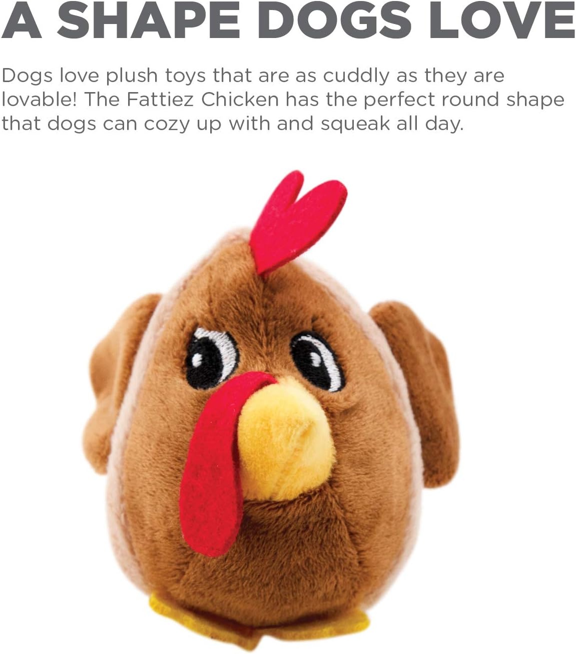 image:imageOutward Hound Fattiez Sheep Plush Squeaky Dog Toy MediumFattiez Chicken