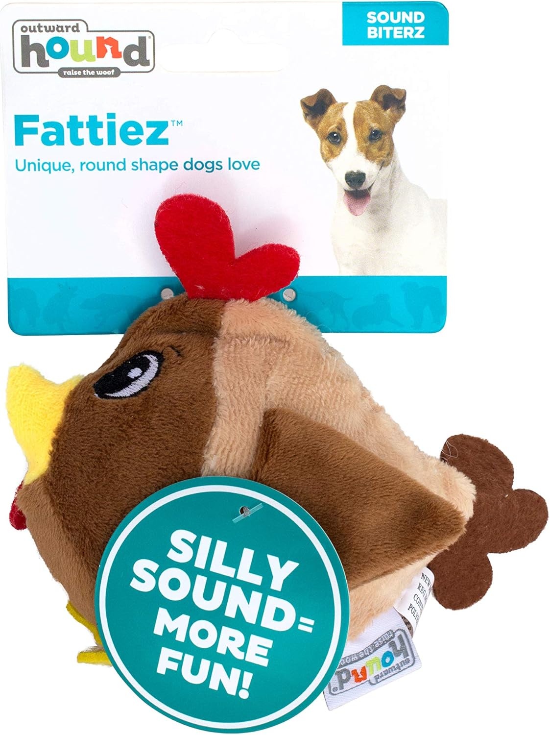 image:imageOutward Hound Fattiez Sheep Plush Squeaky Dog Toy MediumFattiez Chicken
