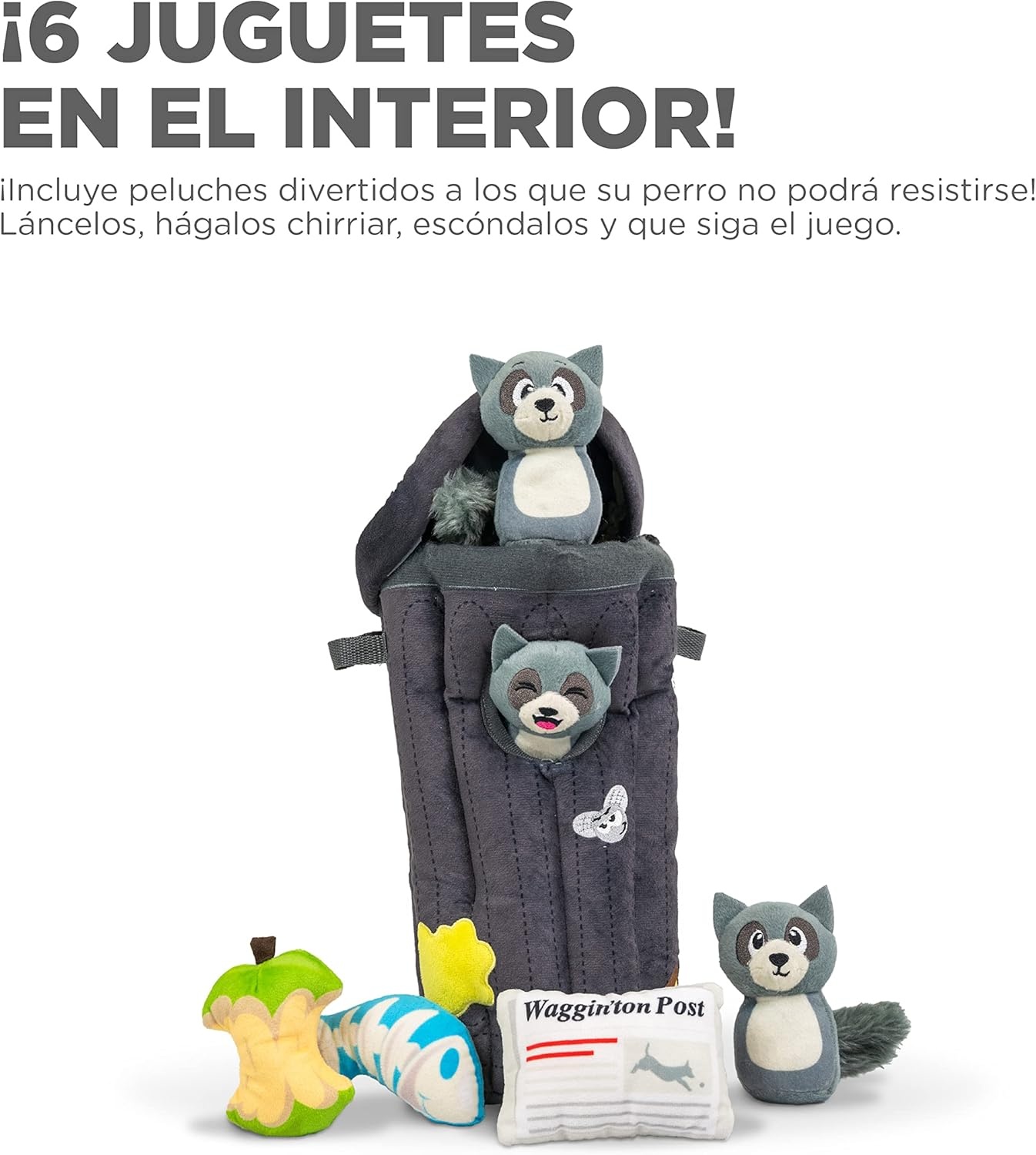 image:imageOutward Hound Hide A Llama Plush Dog Toy PuzzleRaccoon