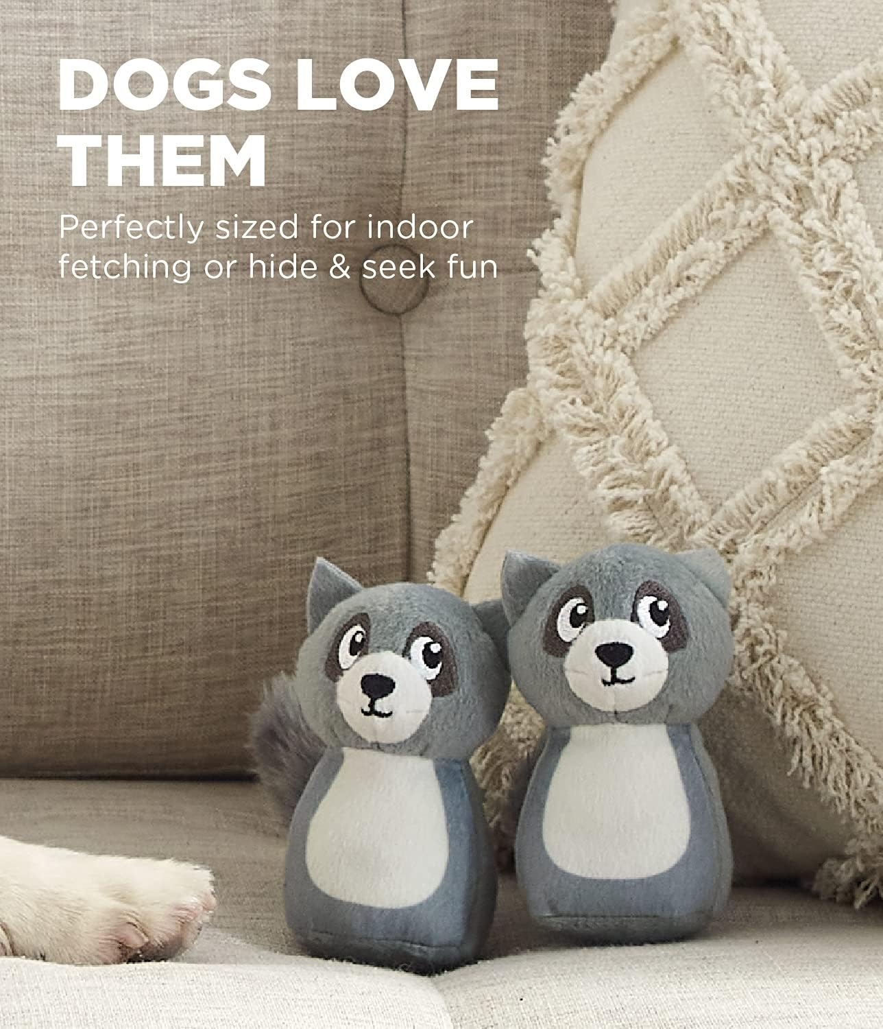 image:imageOutward Hound Hide A Llama Plush Dog Toy PuzzleRaccoon