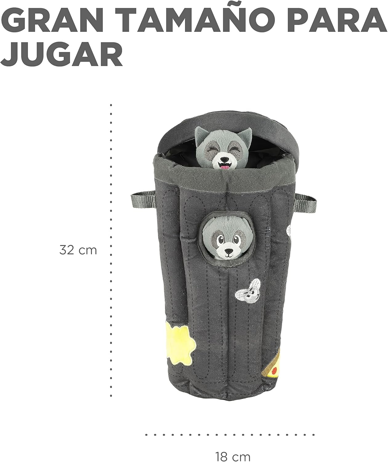 image:imageOutward Hound Hide A Llama Plush Dog Toy PuzzleRaccoon