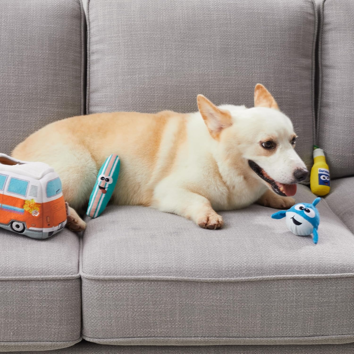 image:imageOutward Hound Hide A Llama Plush Dog Toy PuzzleSurf Van