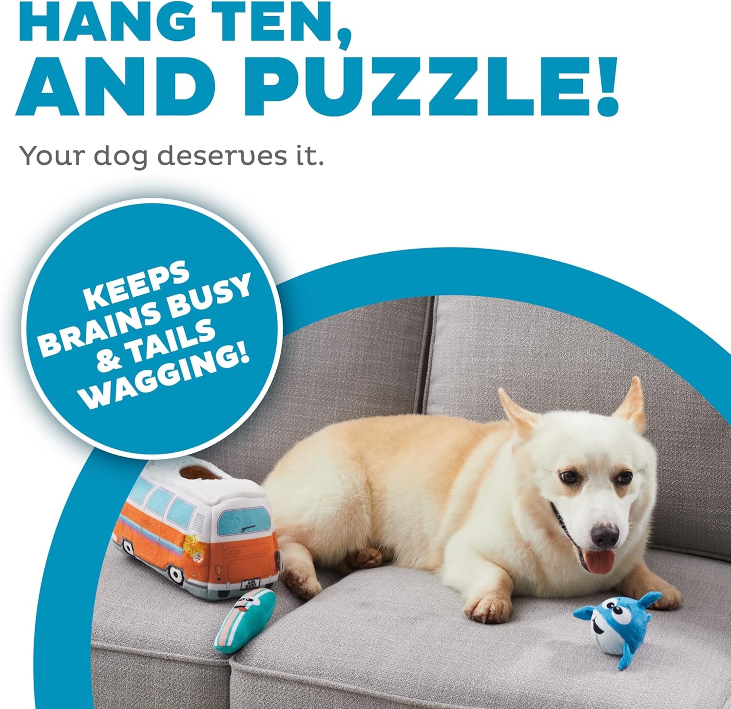 image:imageOutward Hound Hide A Llama Plush Dog Toy PuzzleSurf Van