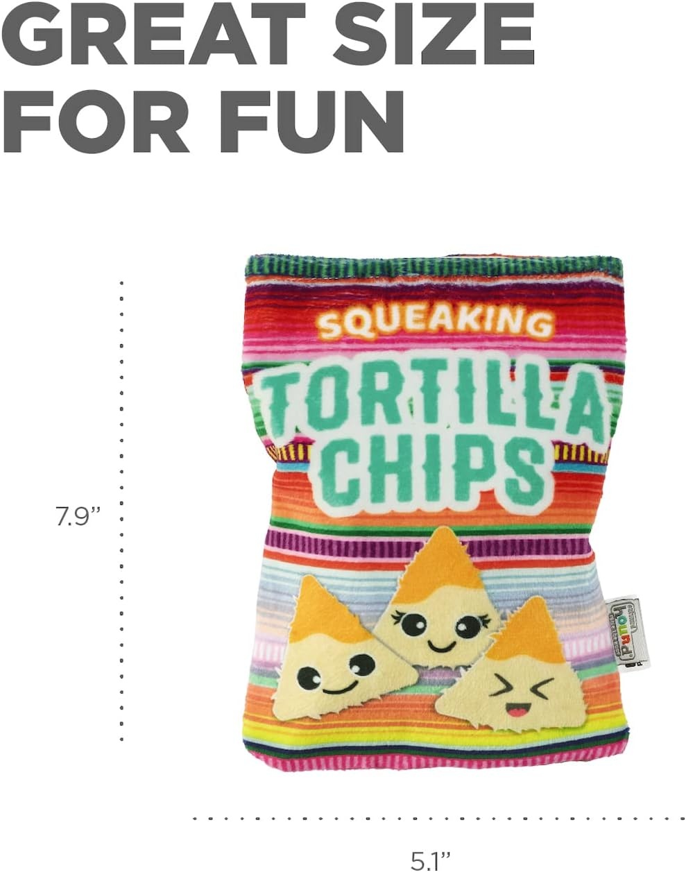 image:imageOutward Hound Hide A Llama Plush Dog Toy PuzzleTortilla Chips
