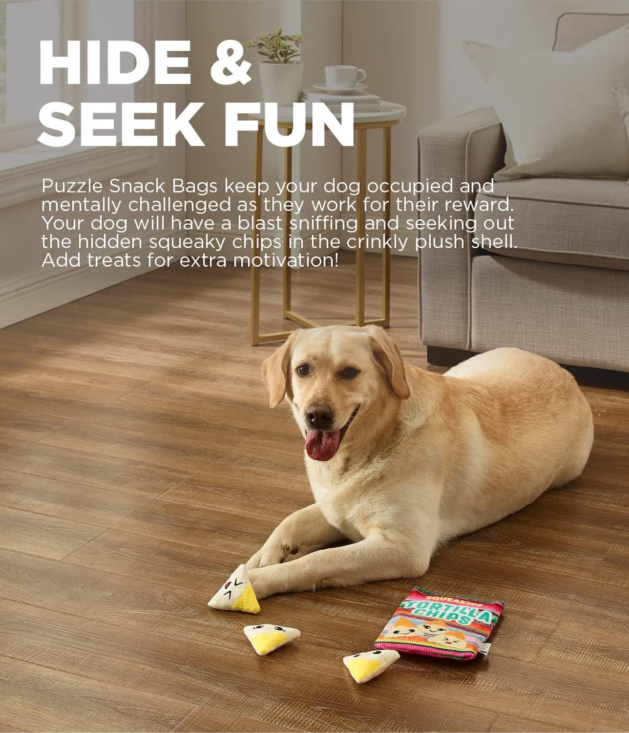 image:imageOutward Hound Hide A Llama Plush Dog Toy PuzzleTortilla Chips