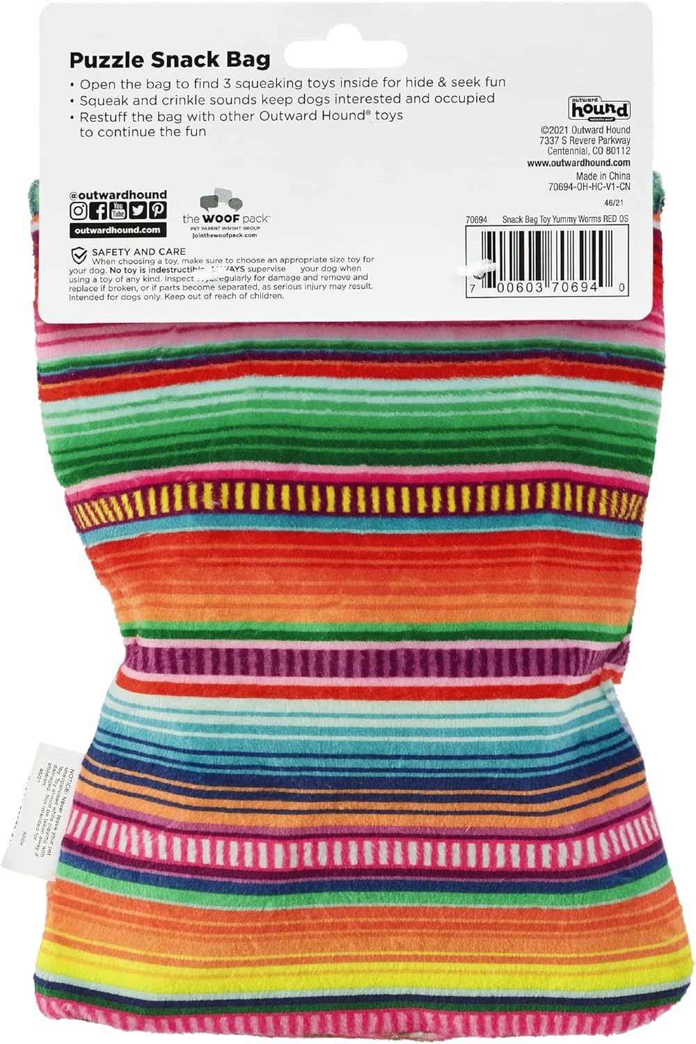 image:imageOutward Hound Hide A Llama Plush Dog Toy PuzzleTortilla Chips