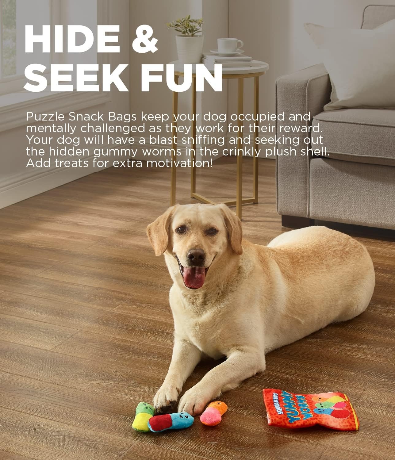 image:imageOutward Hound Hide A Llama Plush Dog Toy PuzzleYummy Worms