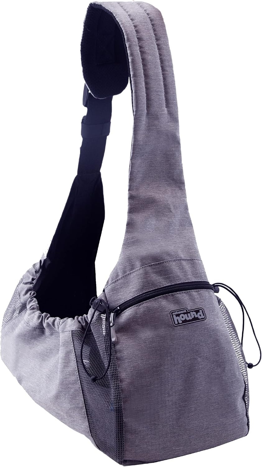 image:imageOutward Hound PupPak 2 in 1 Dog Carrier Backpack Black HandsFree Front or Back Wear Fits Pets up to 20 lbs Expandable Bottom 360 Mesh Storage Pockets Ideal for Travel Hiking CampingGrey