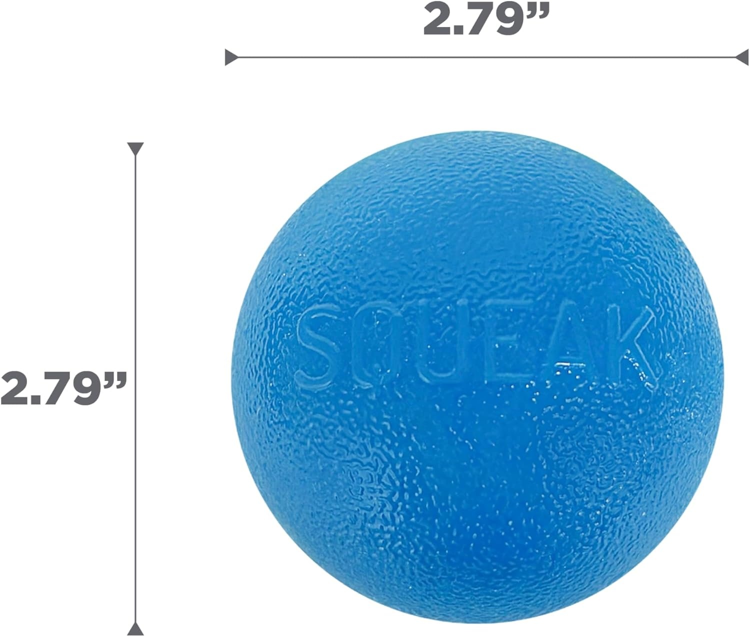 image:imageOutward Hound by Planet Dog Squeak Ball Bouncy Fetch Dog Toy OrangeBlue Squeak Toy
